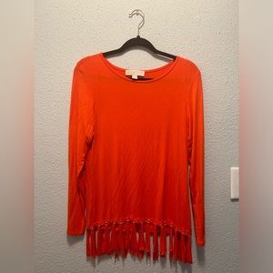 Orange Michael Kors Blouse